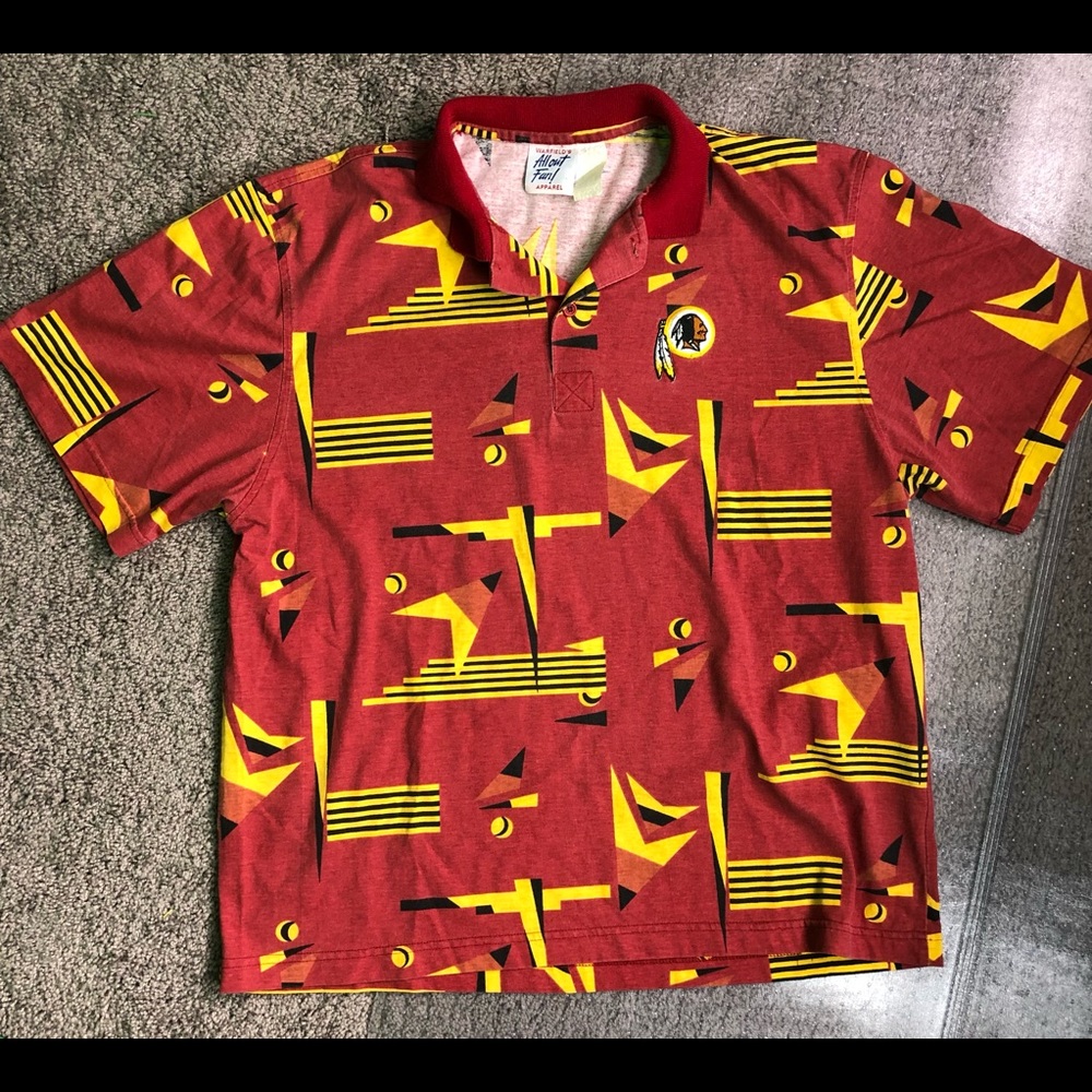 Vintage Washington Redskins Polo Shirt! 90’s!